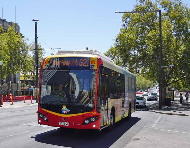 Adelaide Metro Scania K280UB Custom CB80 1574